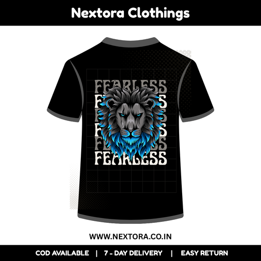 FEARLESS (FRONT & BACK) by NEXTORA CLOTHINGS