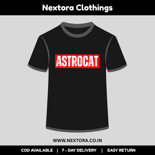 ASTROCAT (FRONT & BACK SIDE) by NEXTORA CLOTHINGS