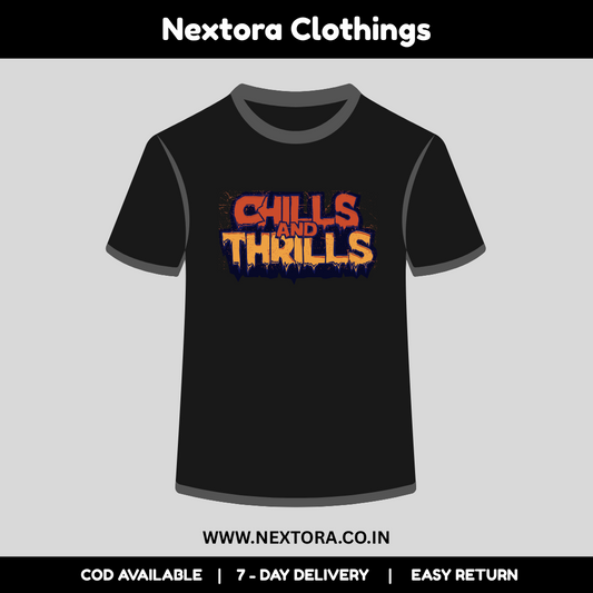 CILLS AND THRILLS (FRONT & BACK) by NEXTORA CLOTHINGS