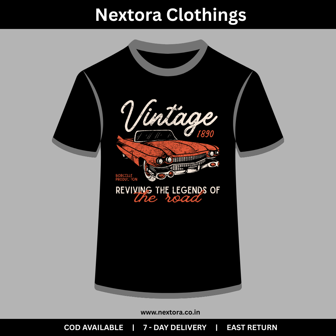 VINTAGE - REVIVING THE LEGENDS OF THE ROAD by NEXTORA CLOTHINGS