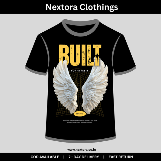 BUILT FOR STREETS by NEXTORA CLOTHINGS